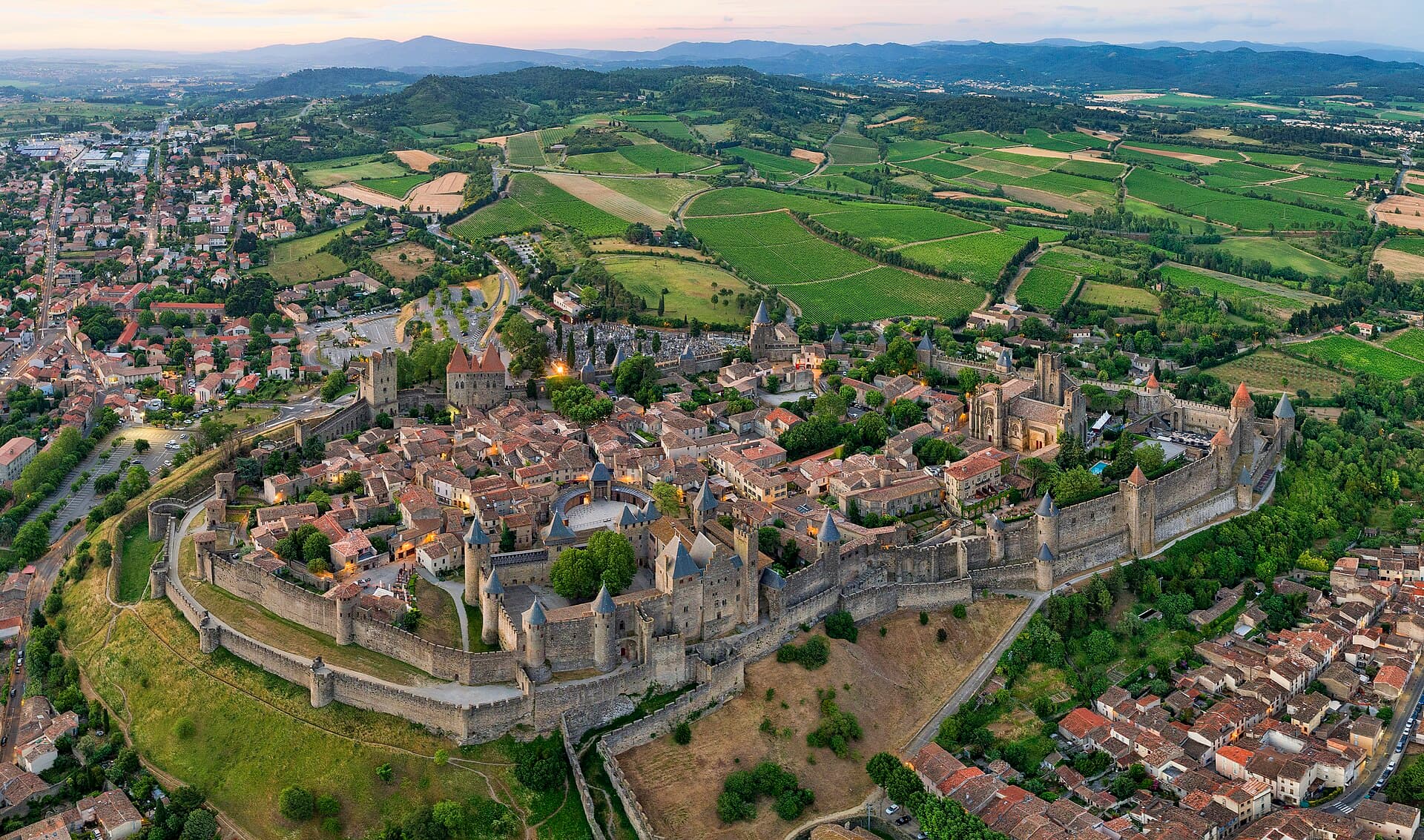Vue de Carcassonne