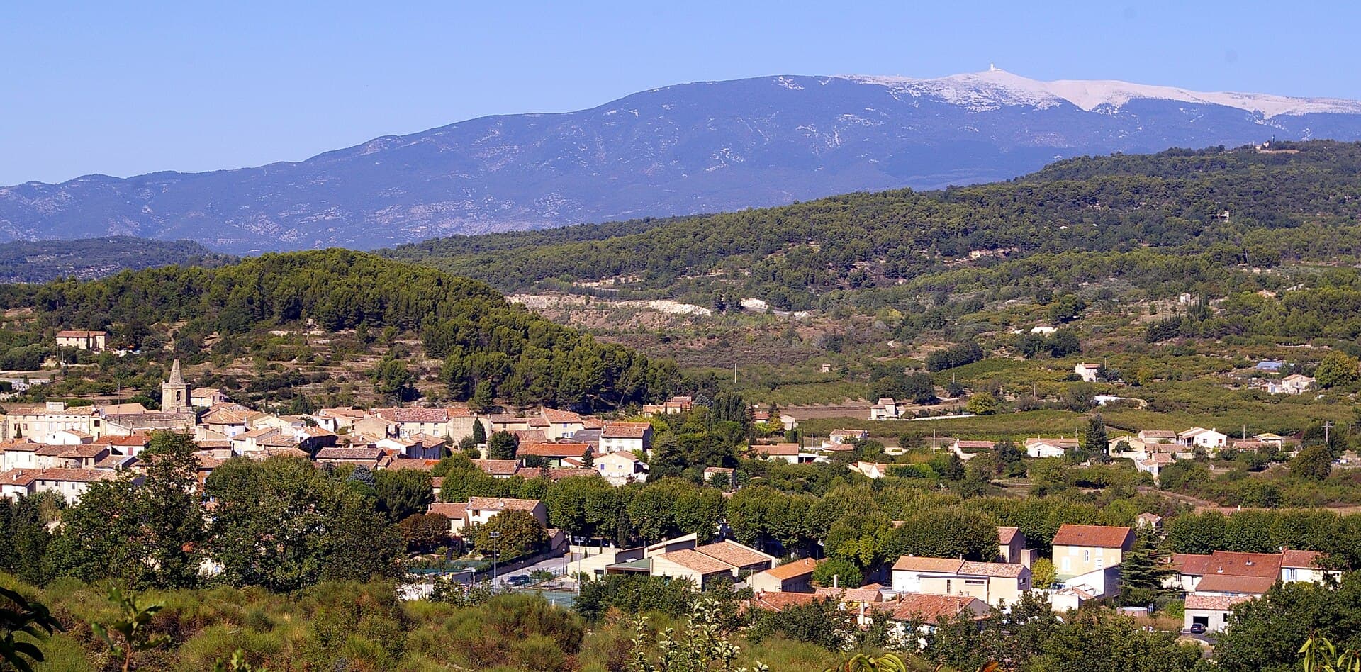 Vue de Malemort-du-Comtat