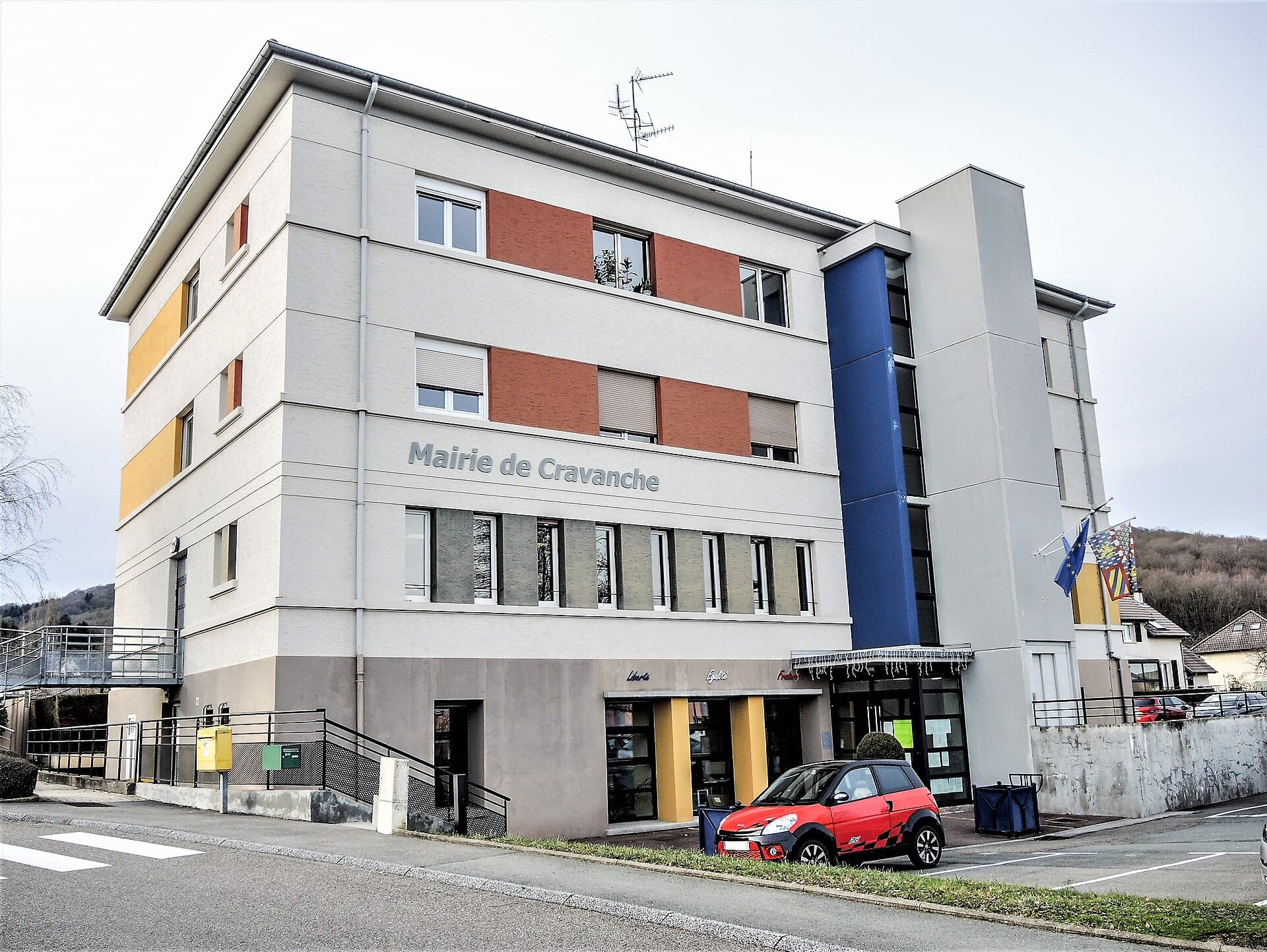 La mairie de Cravanche