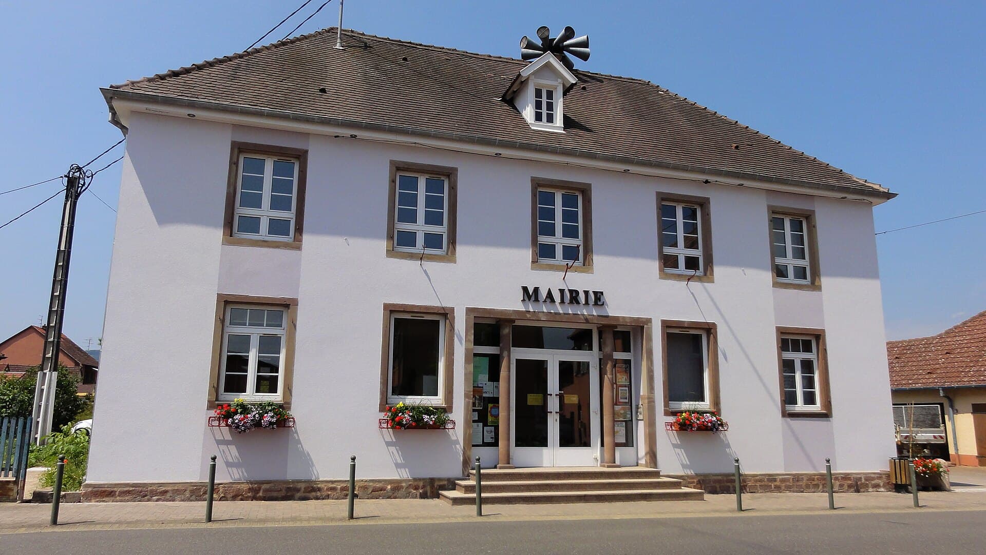 La mairie de Monswiller
