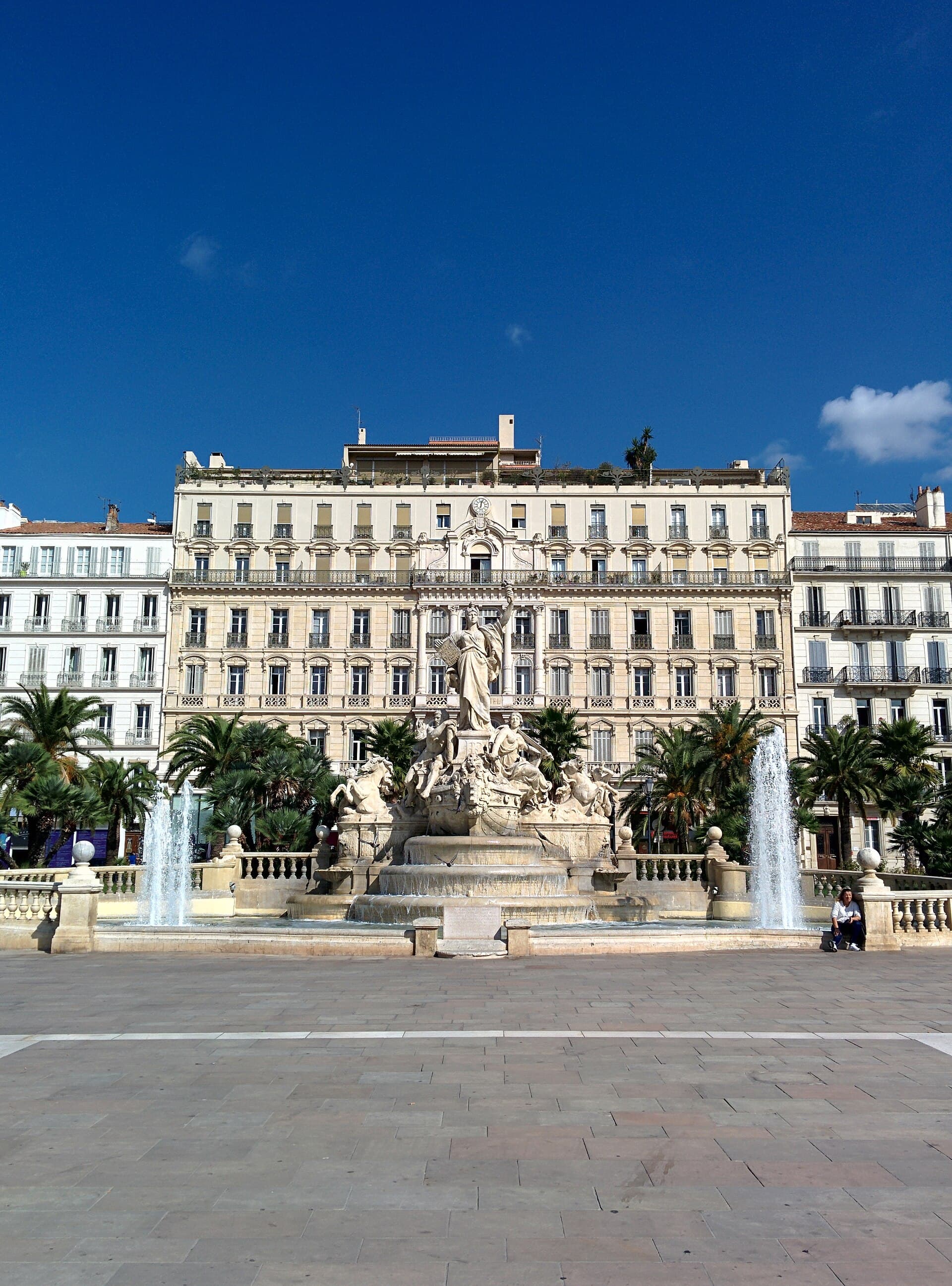 La place de la Liberté à Toulon