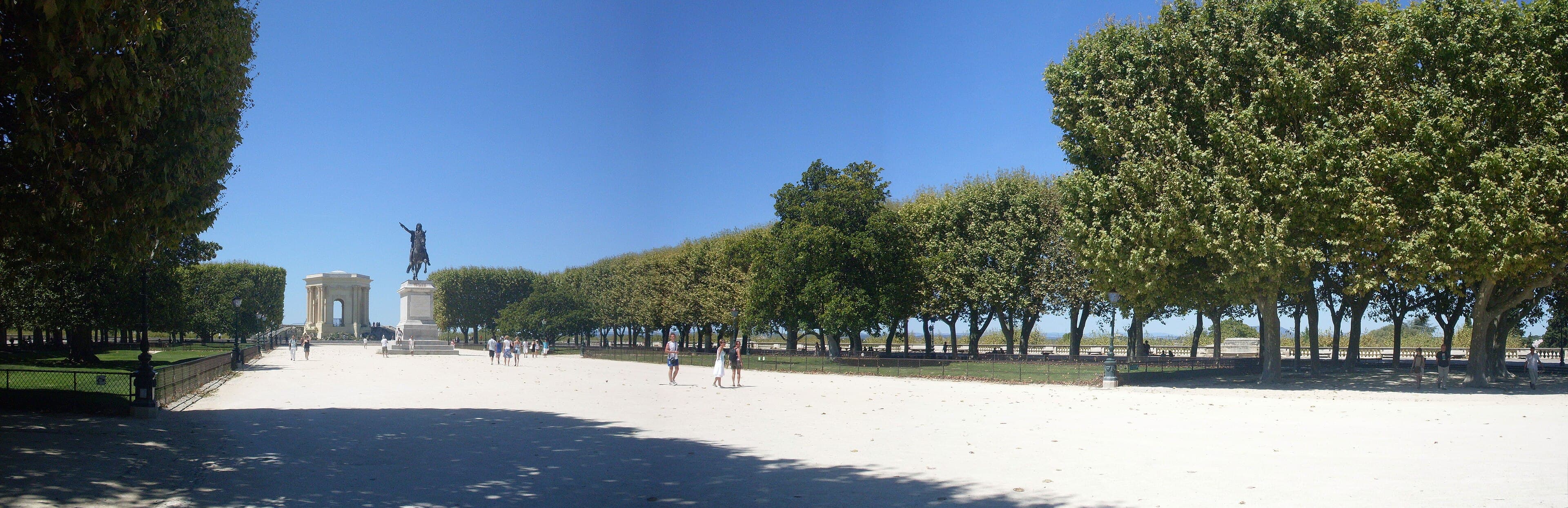 La promenade du Peyrou
