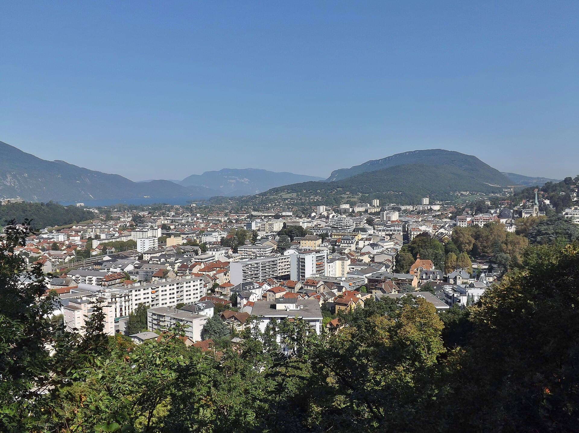 Vue d’Aix-les-Bains