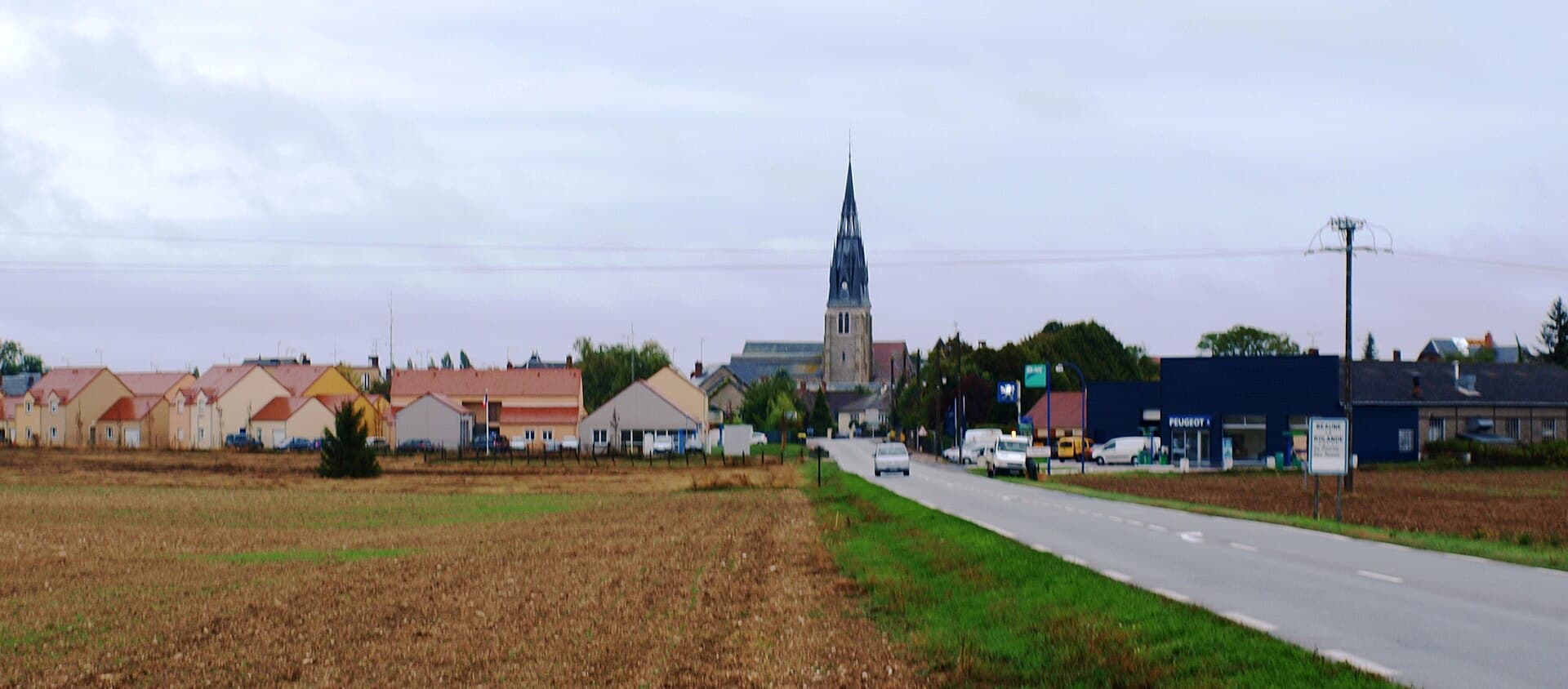 Vue de Beaune-la-Rolande