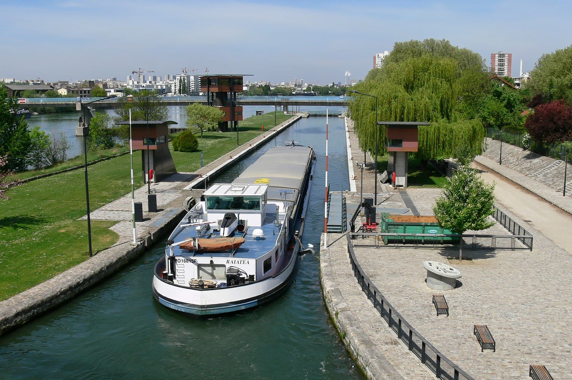Barrage éclusé de Port-à-l'Anglais, Vitry-sur-Seine