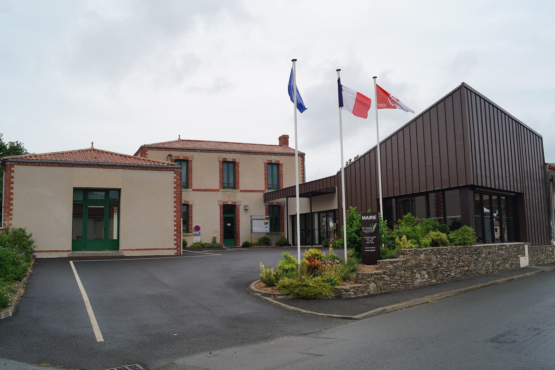 Vue de Saint-André-Goule-d'Oie