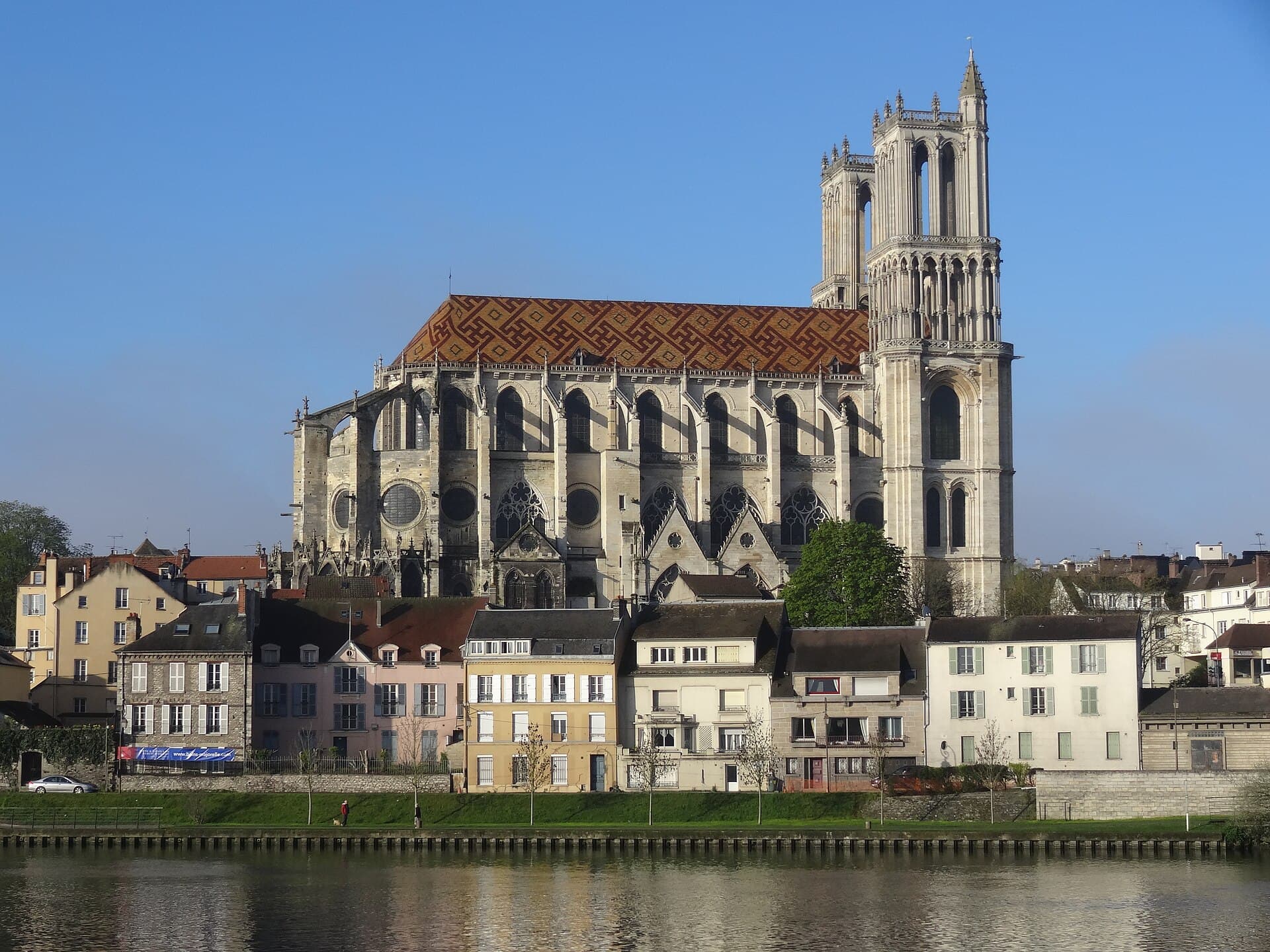 Vue de Mantes-la-Jolie