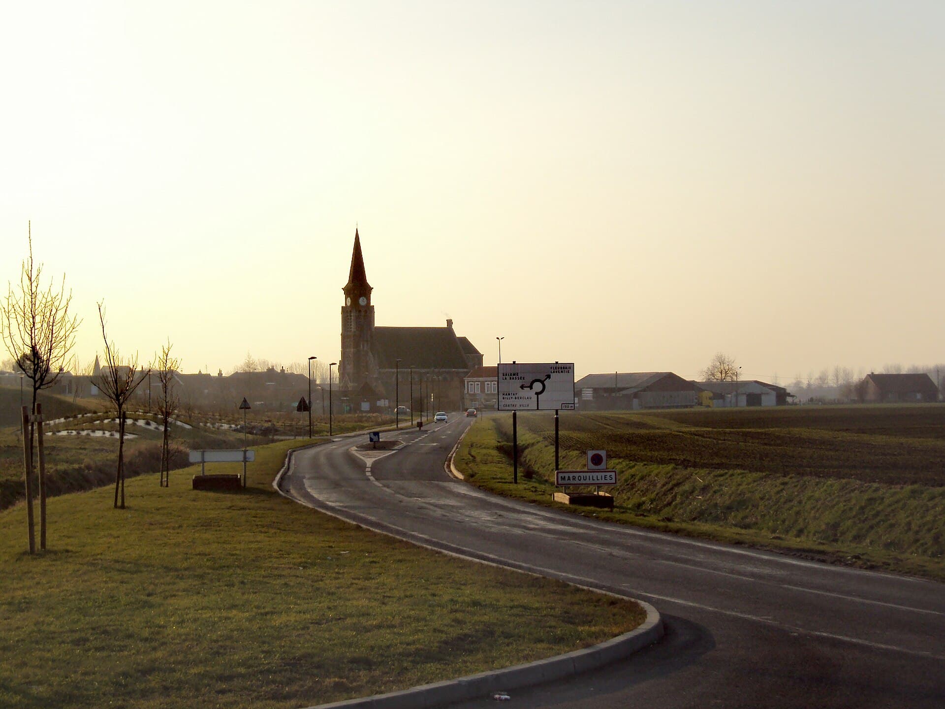 Vue de Marquillies
