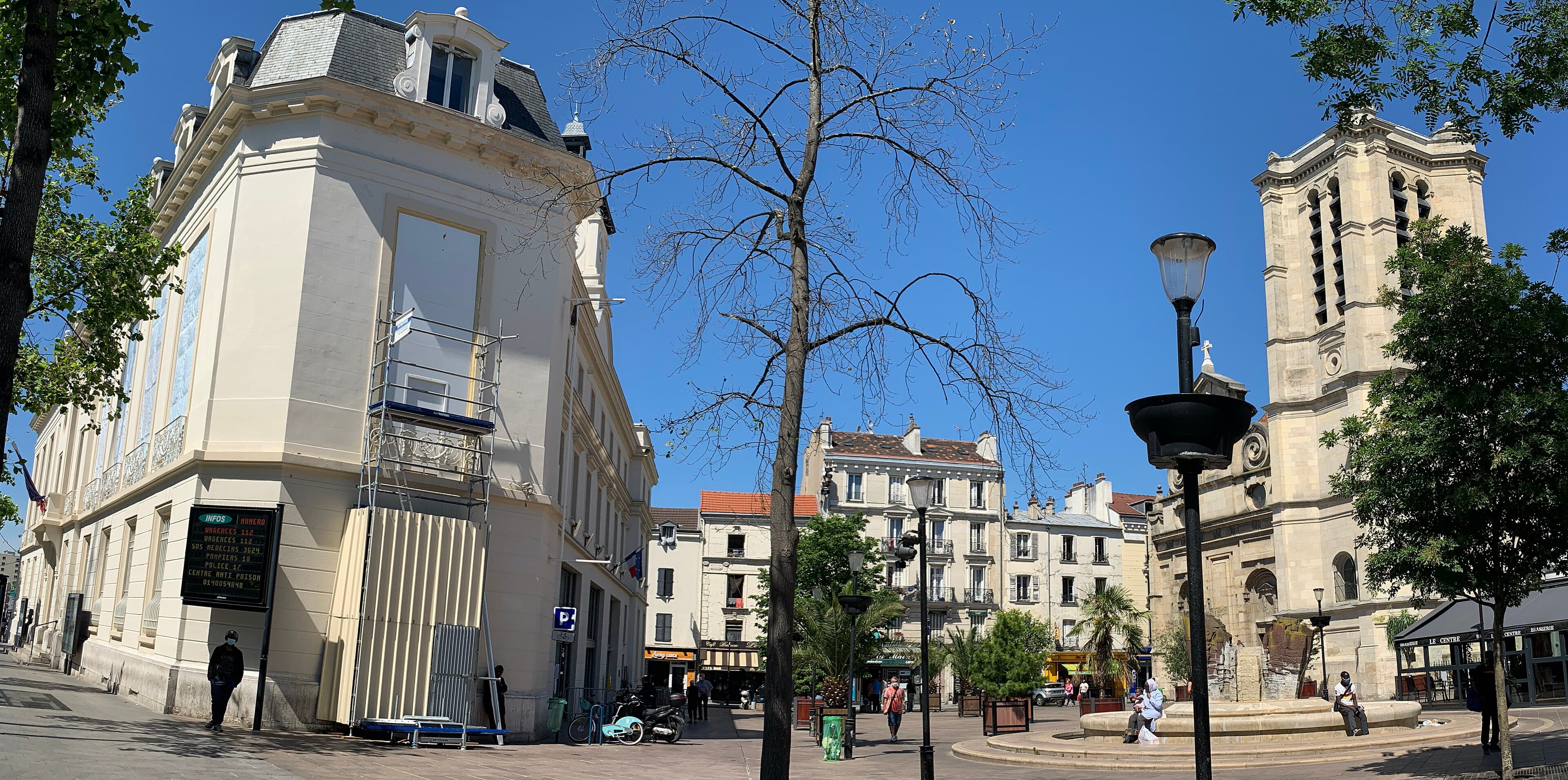 Vue d’Aubervilliers