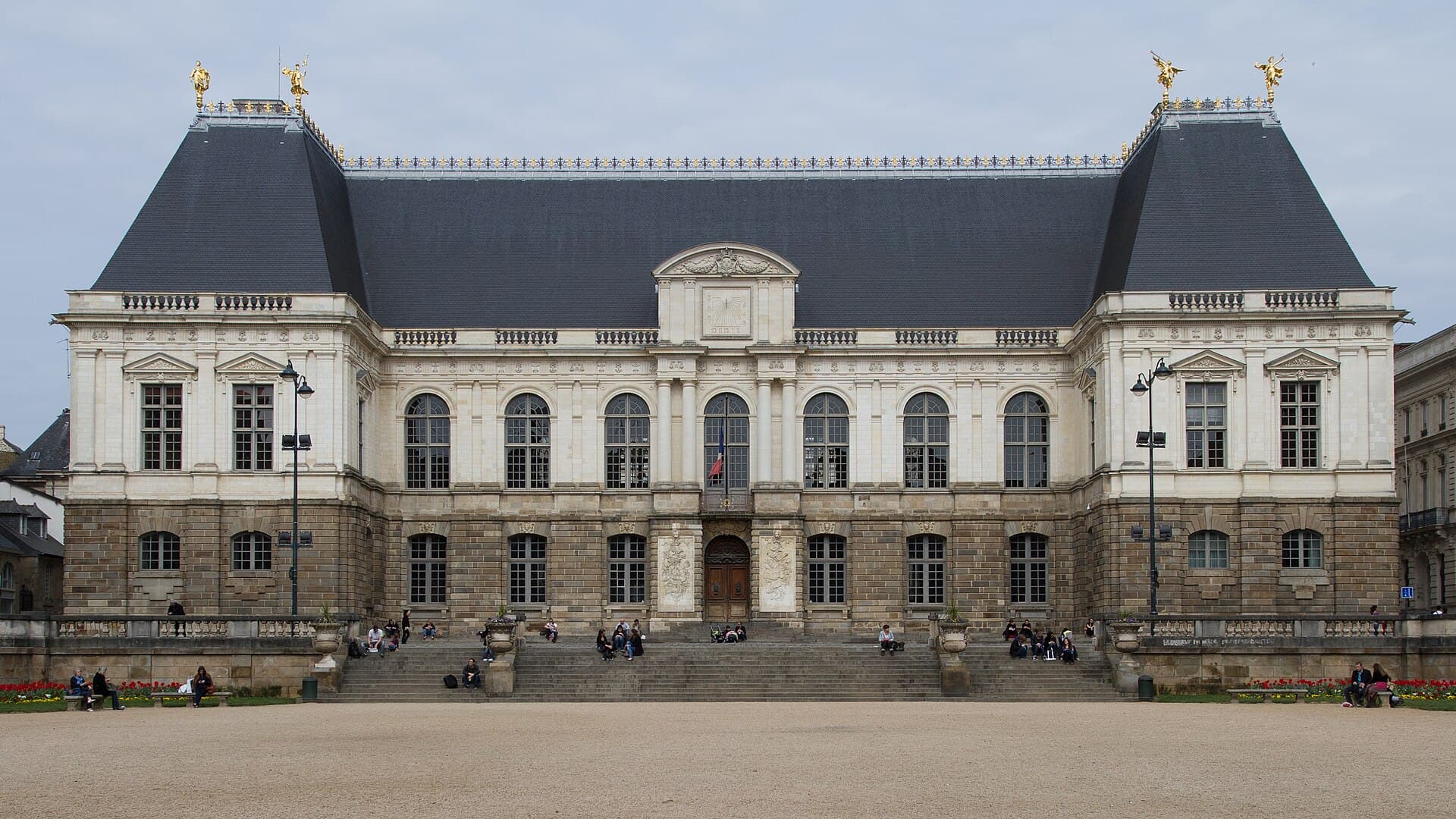 Le palais du parlement de Bretagne