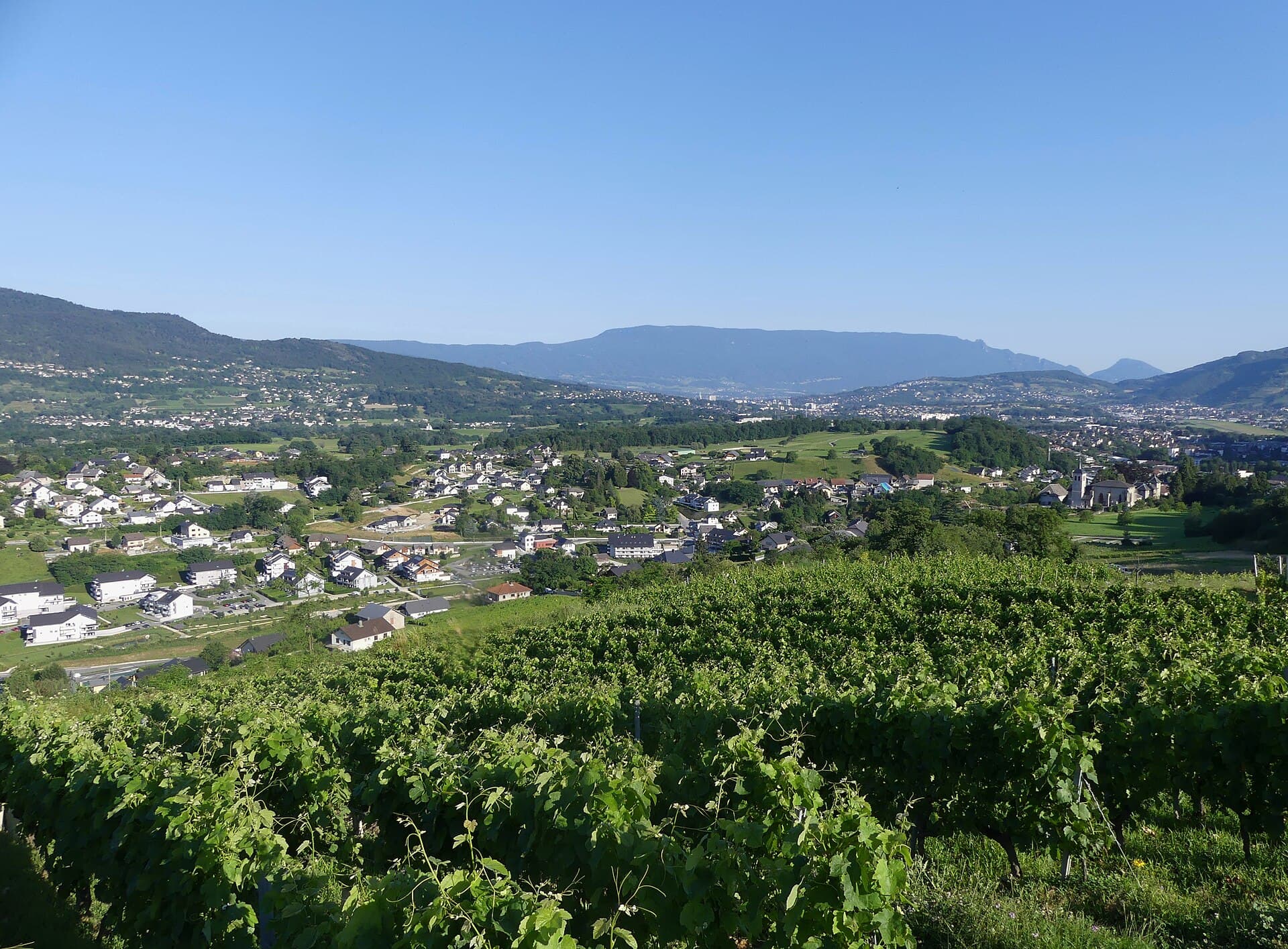 Vue de Saint-Jeoire-Prieuré