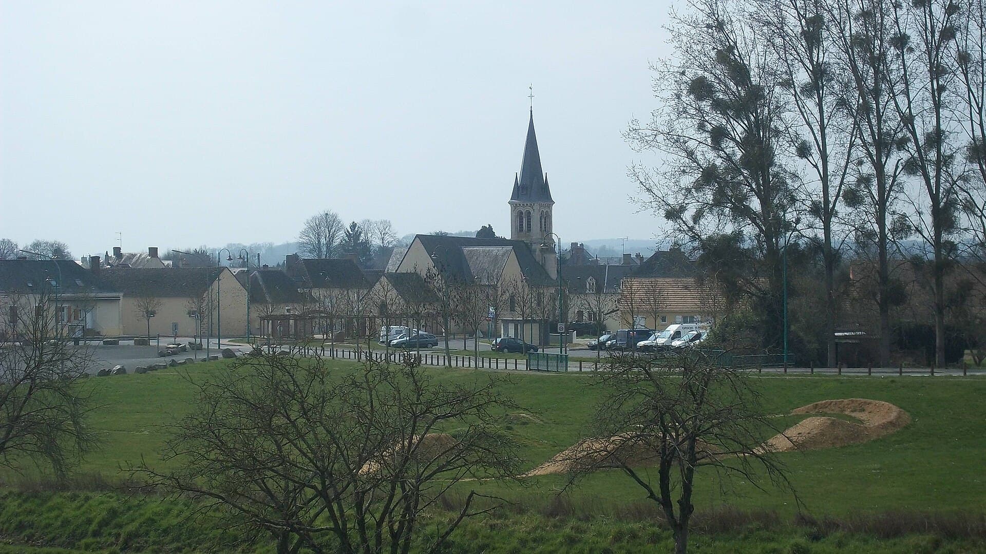 Vue de Sainte-Jamme-sur-Sarthe